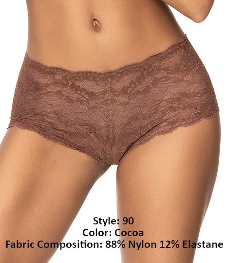 Mapale 90 Lace Boyshort Color Cocoa