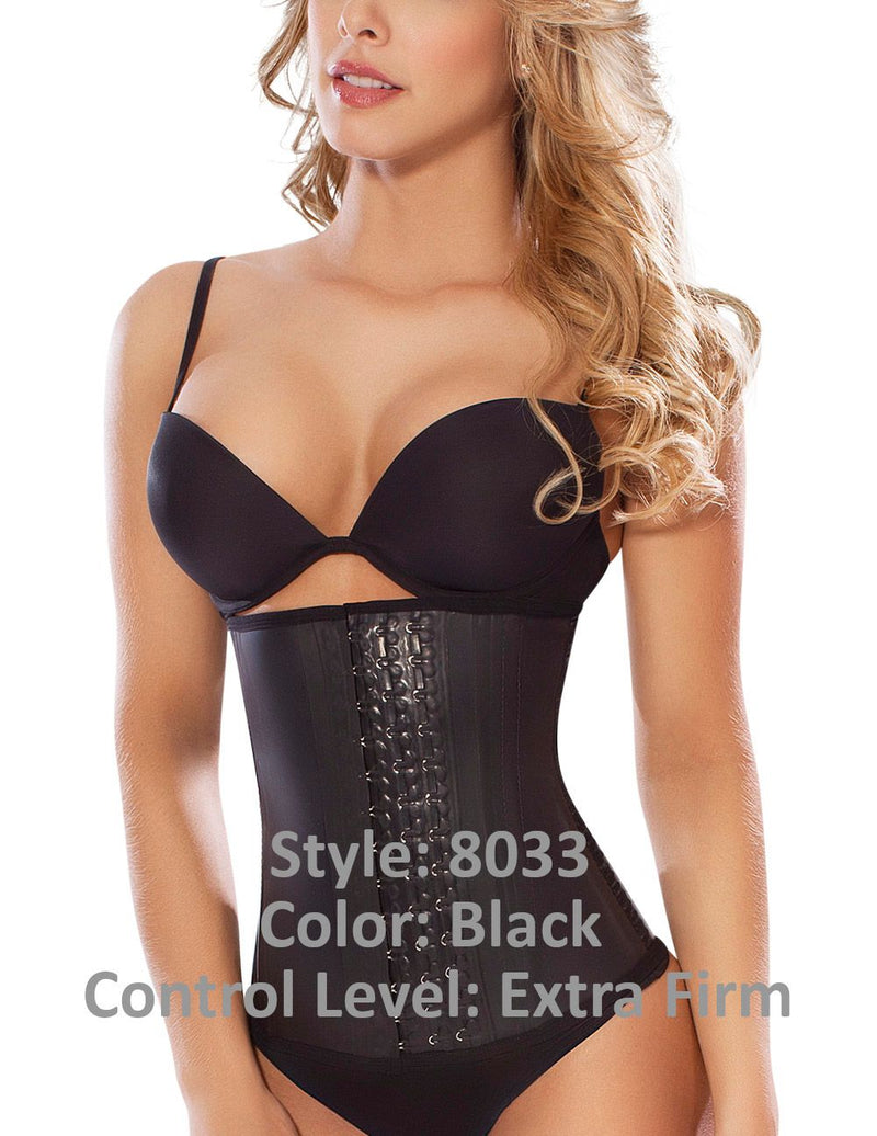 Moldeate 8033 Workout Waist Cincher Color Black