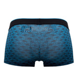 Papi UMPA048 2PK Microflex Brazilian Trunks Color Teal-Graphic