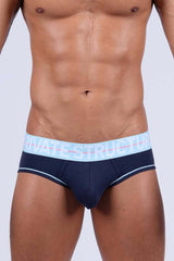 Private Structure MOUX4104 Mo Lite Mid Waist Mini Briefs Color Navy