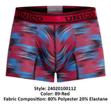 Unico 24020100112 Yute Trunks Color 89-Red