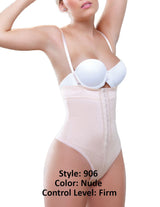 Vedette 906 Julie Strapless Thong Shapewear Color Nude