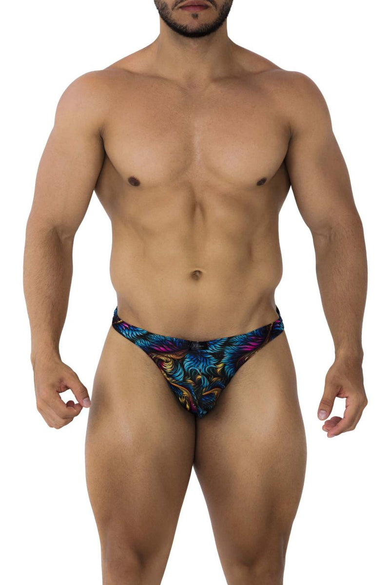 Xtremen 91171 Printed Thongs Color Leaves