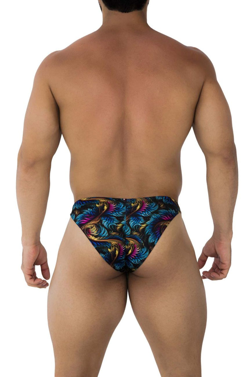 Xtremen 91172 Printed Bikini Color Leaves