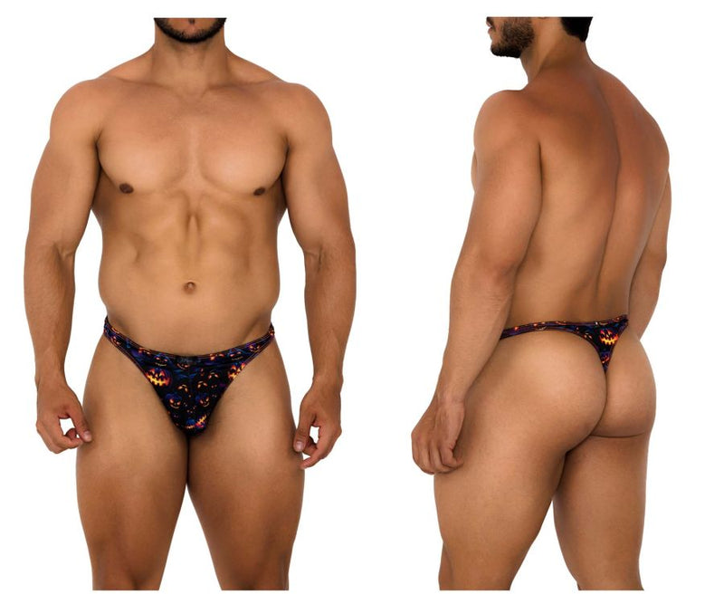 Xtremen 91194 Printed Thongs Color Pumpkins