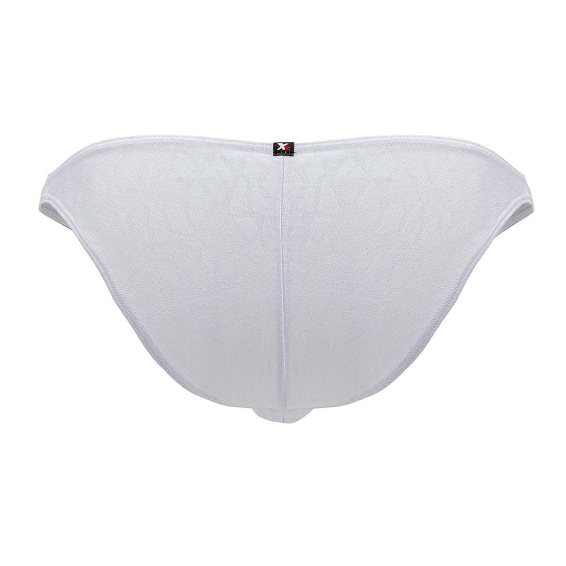 Xtremen 91201 Jacquard Bikini Color White