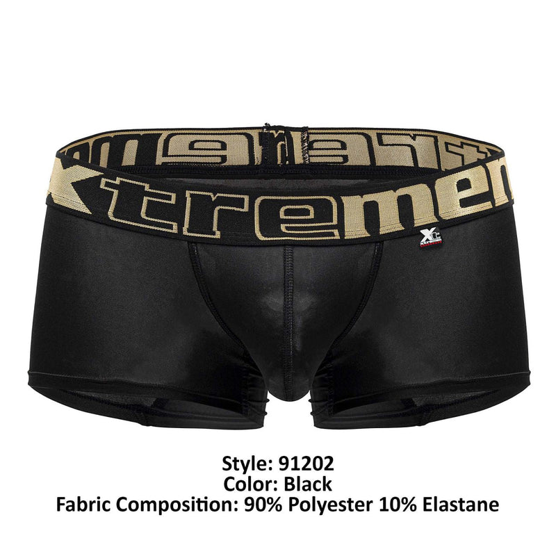 Xtremen 91202 Microfiber Trunks Color Black