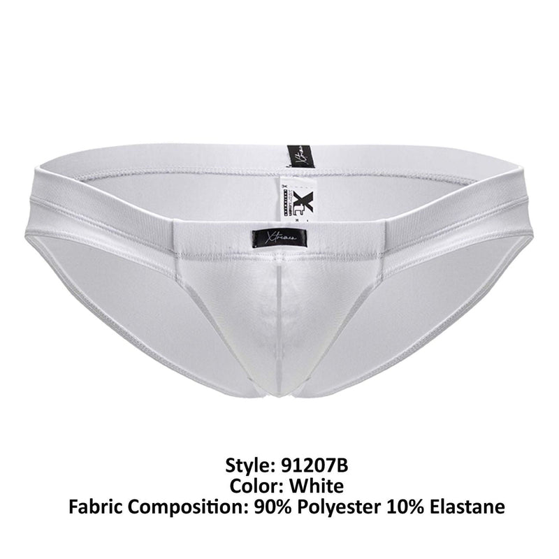 Xtremen 91207B Microfiber Briefs Color White