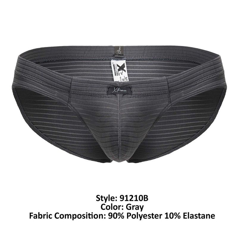 Xtremen 91210B Microfiber Briefs Color Gray