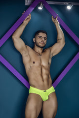 Xtremen 91227 Microfiber Briefs Color Neon Green