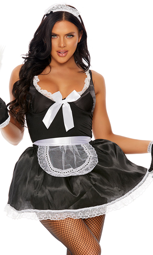 Domesticated Delight Sexy French Maid Costume