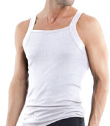 Papi 559102-100 3PK Square Neck Tank Color White