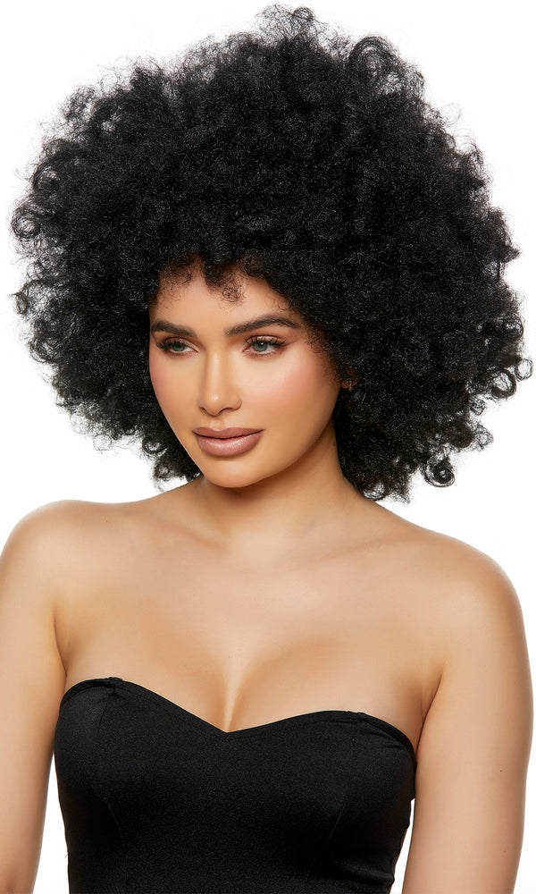 Afro Wig - Black