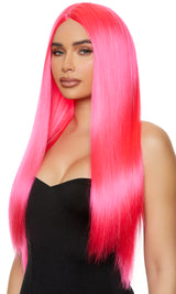 Pink Straight Wig