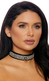 Rhinestone Choker