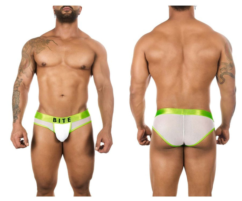 BiteWear BW2023110 Sweet Kiwi Briefs Color White