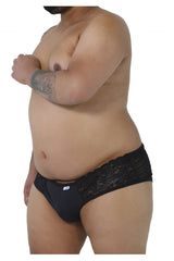 CandyMan 99490X Lace-Mesh Jockstrap Color Black