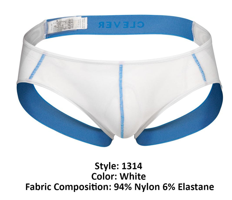 Clever 1314 Hunch Jockstrap Color White