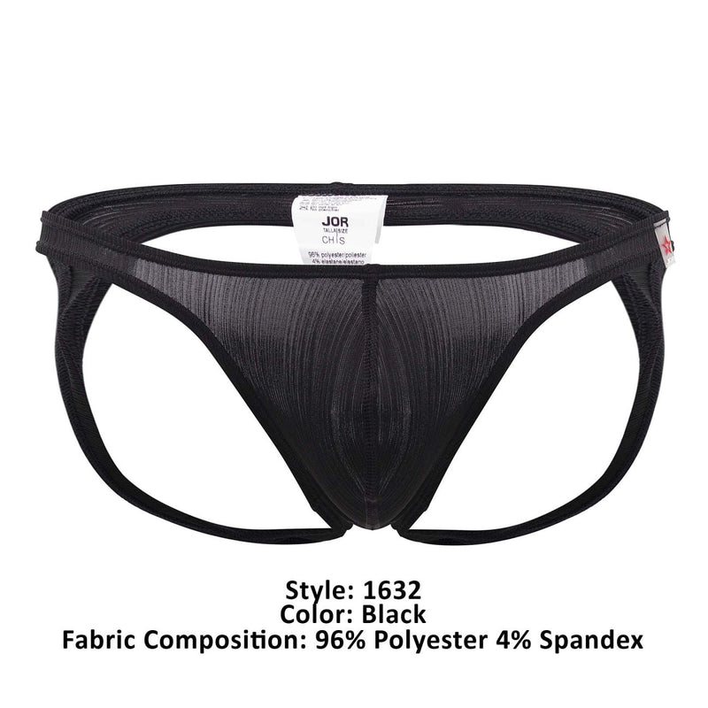 JOR 1632 Montecarlo Jockstrap Color Black