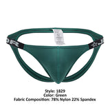 JOR 1829 Dante Jockstrap Color Green