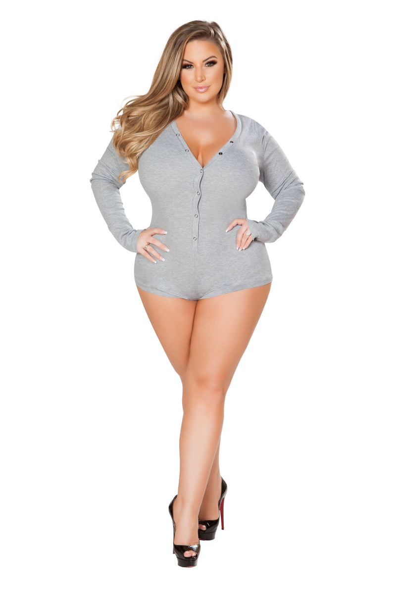 LI211 - Cozy and Comfy Sweater Romper