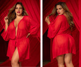 Mapale 7446X Robe Color Red