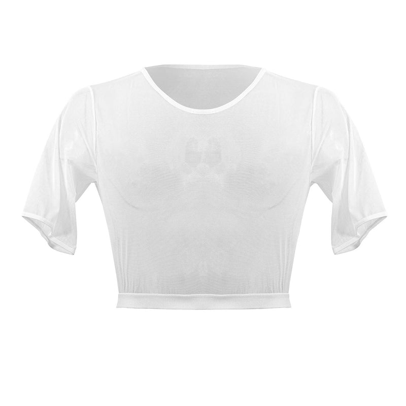 PLURAL PL009 Crop Top Color White