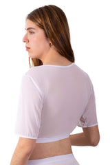 PLURAL PL009 Crop Top Color White