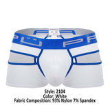 PPU 2104 Open Back Trunks Color White