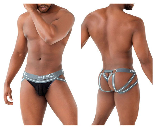 PPU 2305 Mesh Jockstrap Color Gray