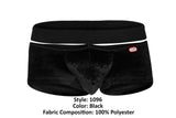 Pikante PIK 1096 Clandestine Velvet Trunks Color Black