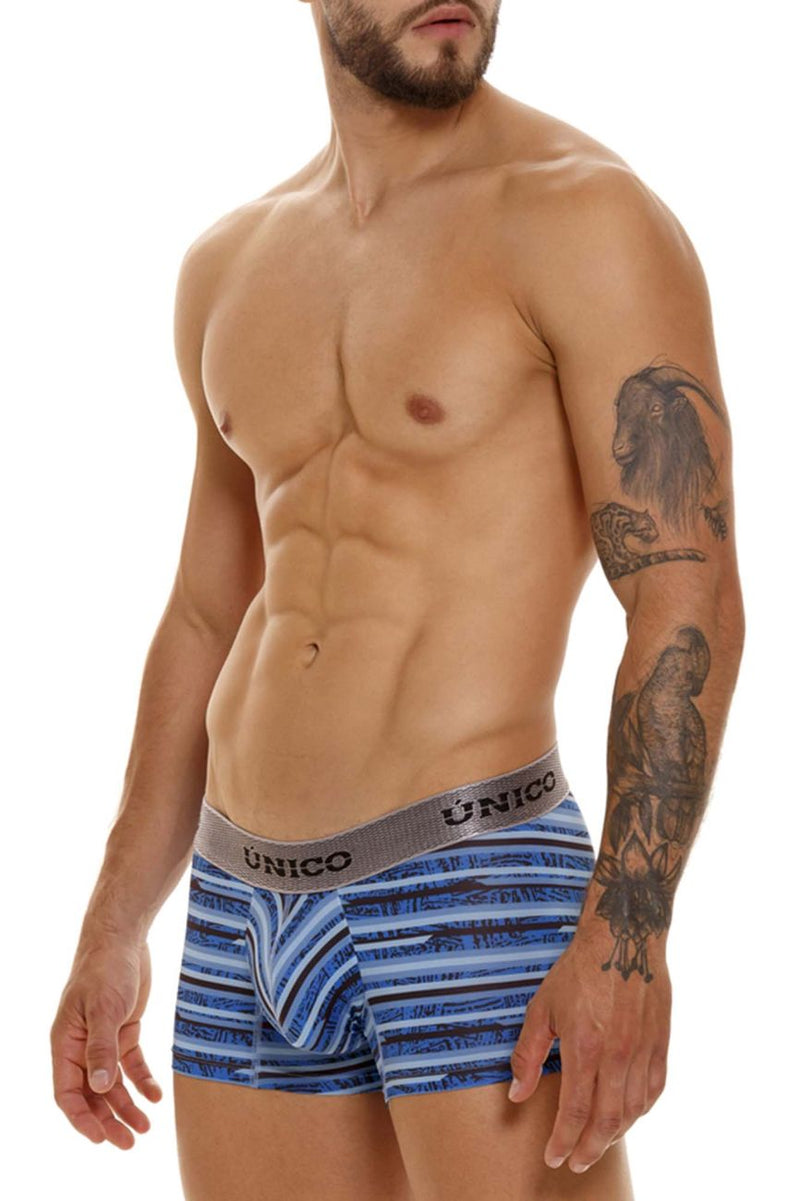 Unico 23080100114 Rayado Trunks Color 43-Blue