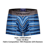 Unico 23080100114 Rayado Trunks Color 43-Blue