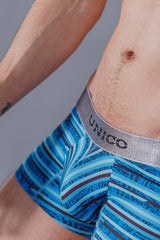 Unico 23080100114 Rayado Trunks Color 43-Blue