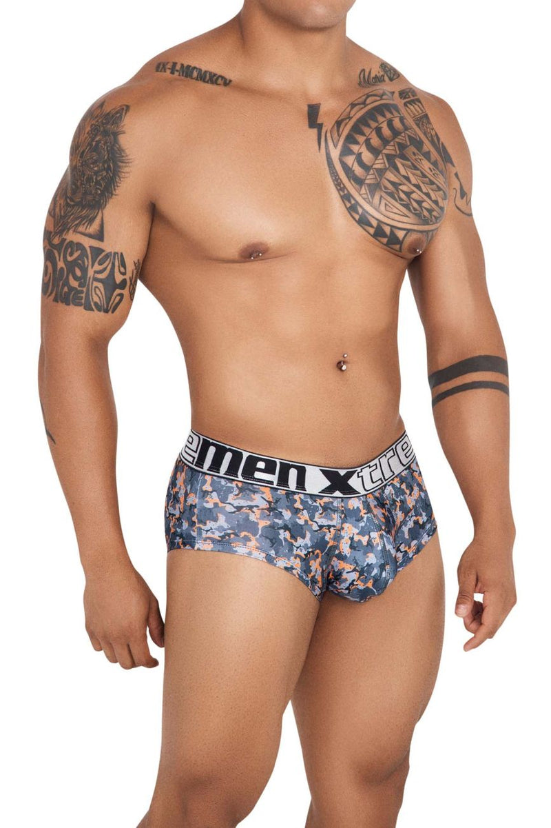 Xtremen 41313 Printed Briefs Color Orange