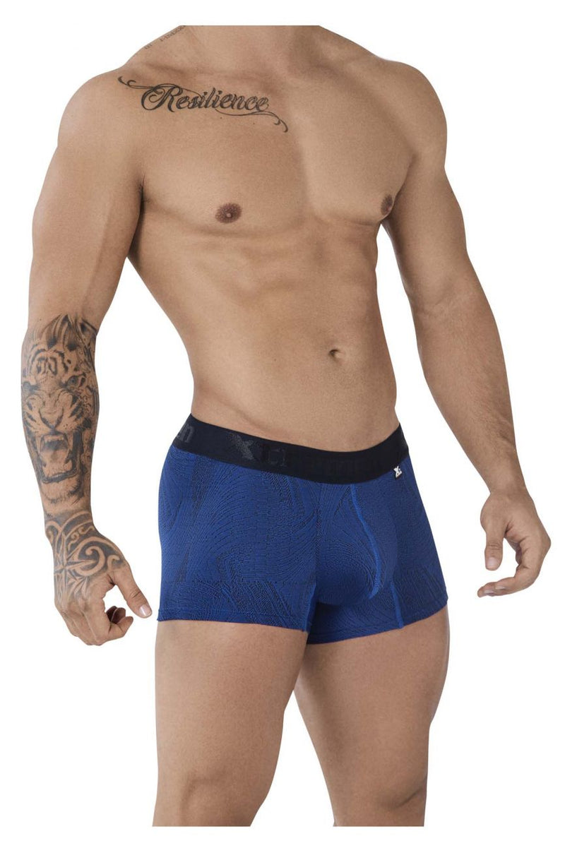 Xtremen 51477C Microfiber Jacquard Trunks Color Blue