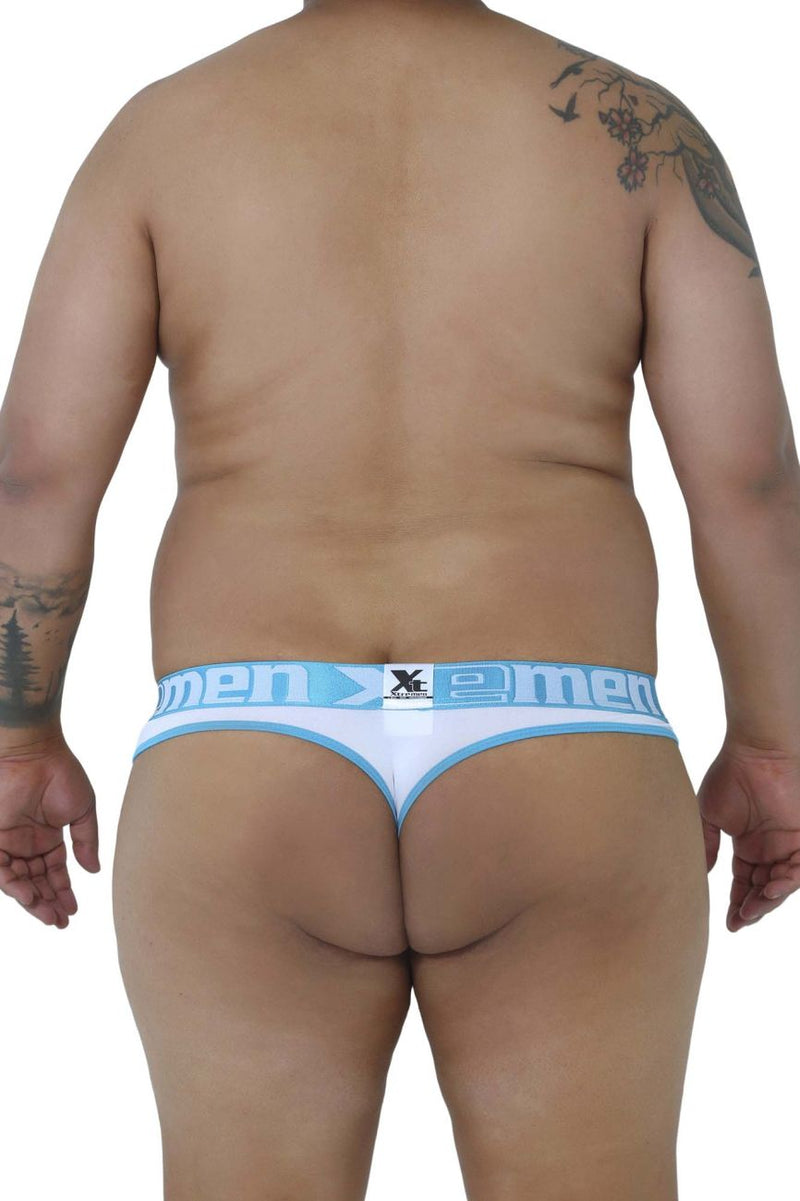 Xtremen 91031X-3 3PK Thongs Color Fuchsia-White-Blue