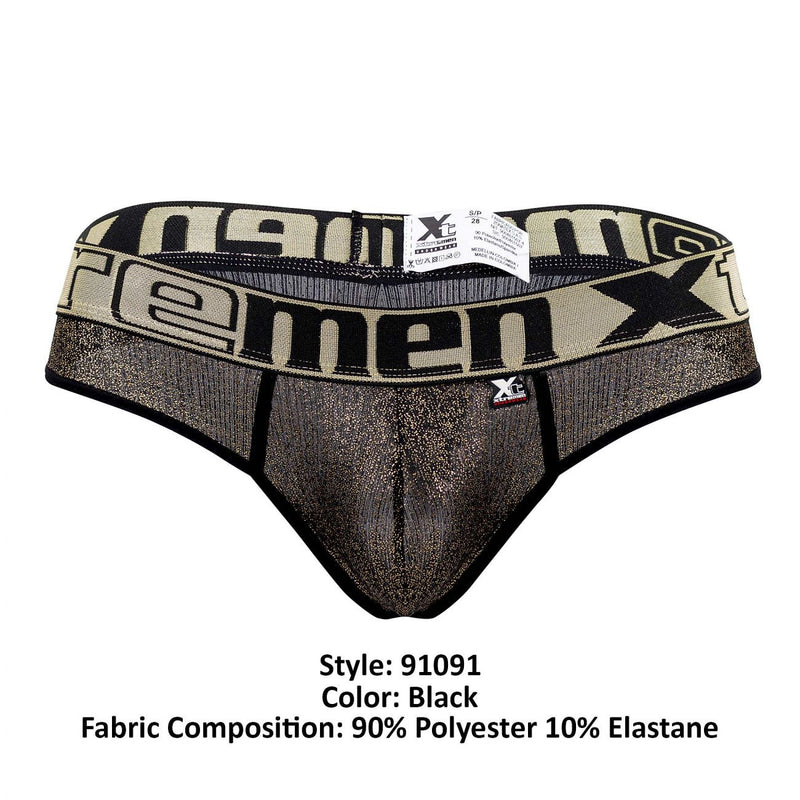 Xtremen 91091 Frice Microfiber Thongs Color Black