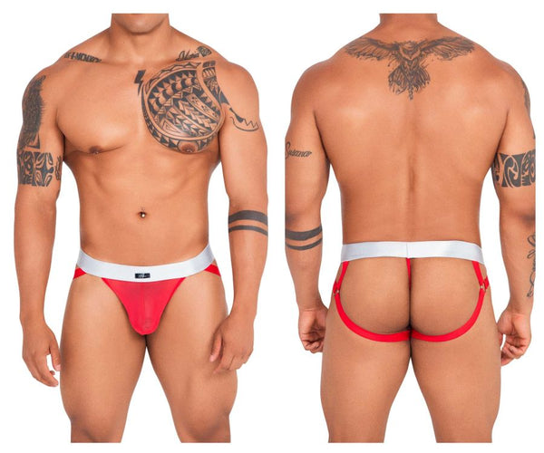 Xtremen 91134 Mesh Jockstrap Color Red